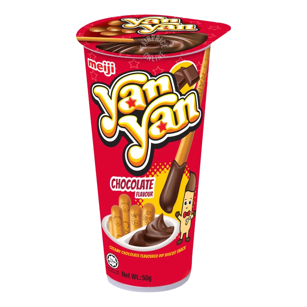 MEIJI YAN YAN CHOCOLATE BISCUIT 50g
