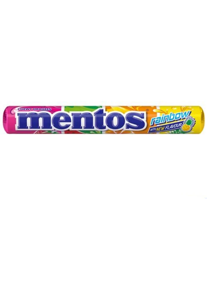Mentos Rainbow With New Flavour Toffee 28.6g