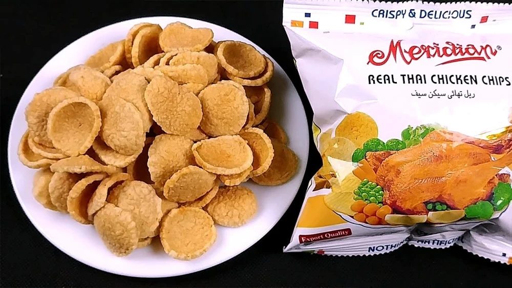 Meridian Thai Chicken Chips 16gm