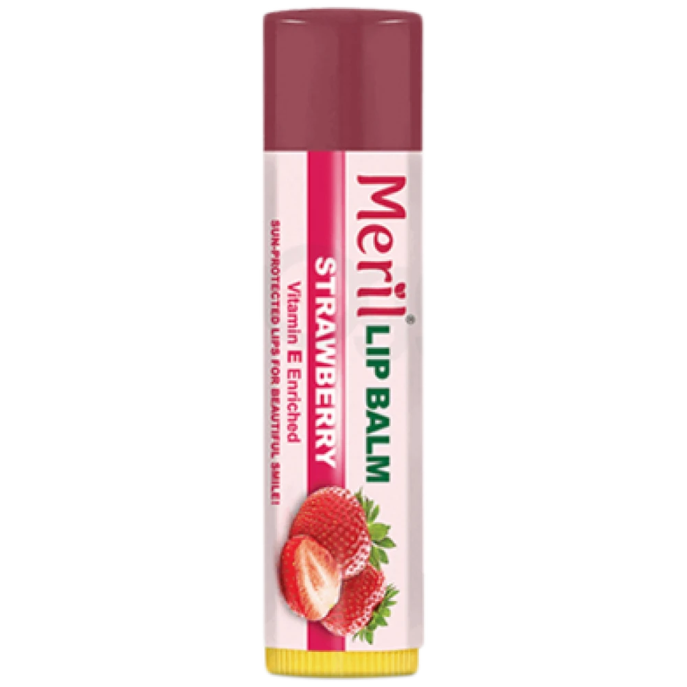 Meril Strawberry Lip Balm 4.8g