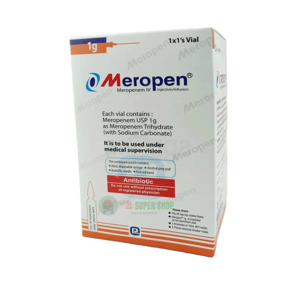 Meropen 1gm Injection