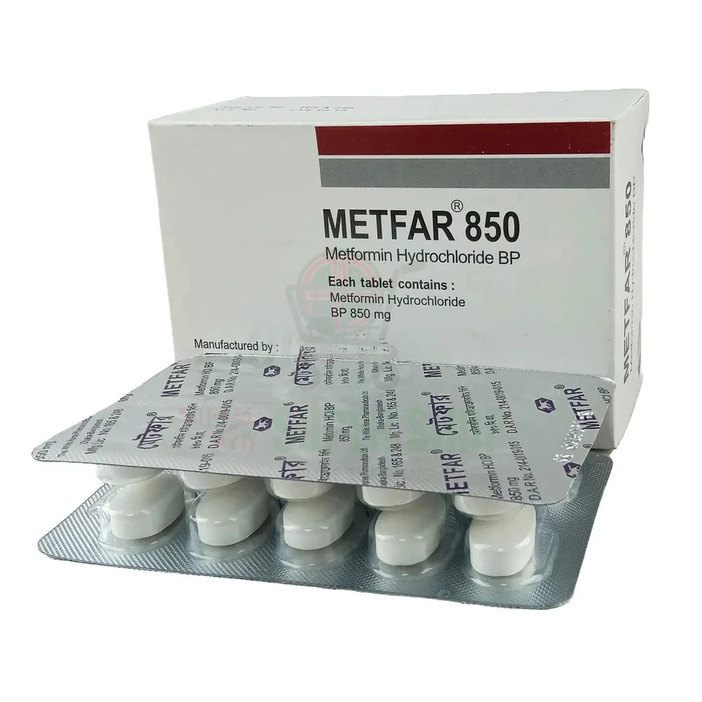 Metfar 850mg Tablet