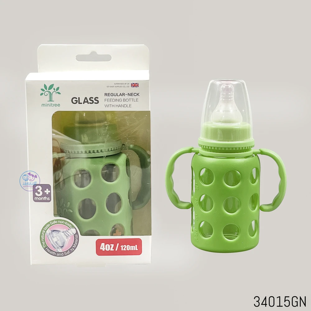 Minitree Glass Feeding Bottle 120ml