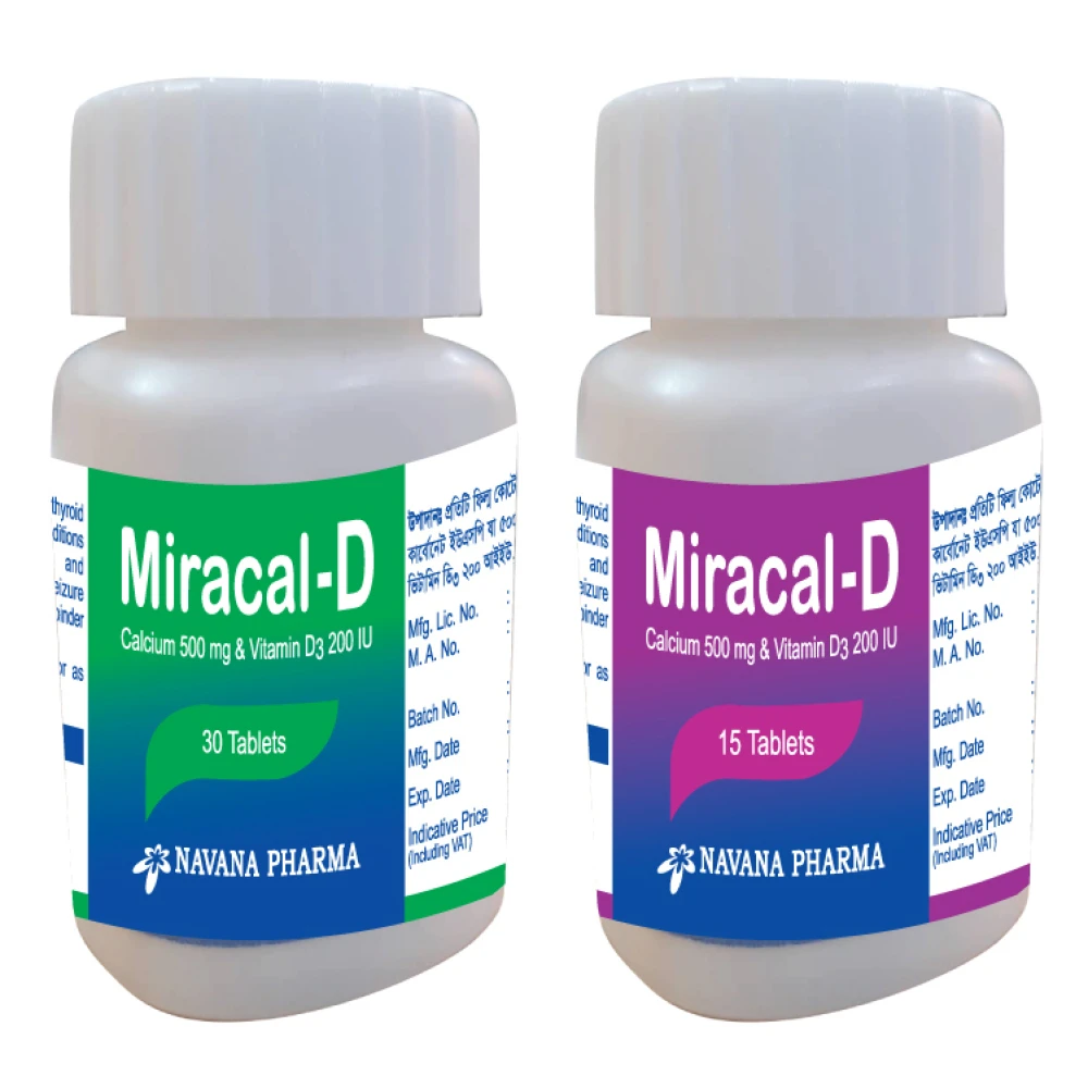 Miracal-D 30 Tablets