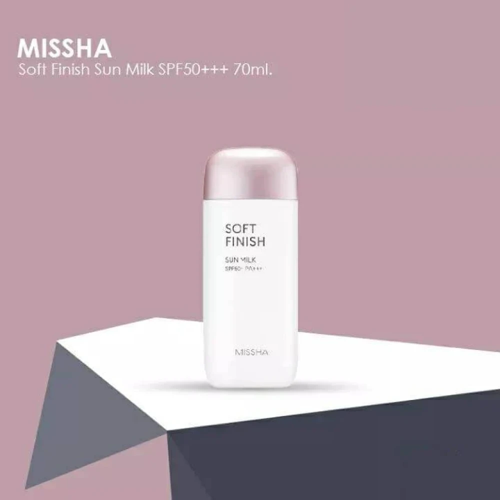 Missha Soft Finish Sun Milk Spf50+ 70ml