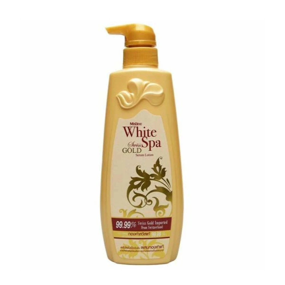 Mistine White Spa Swiss Gold Body Serum Lotion 200ml