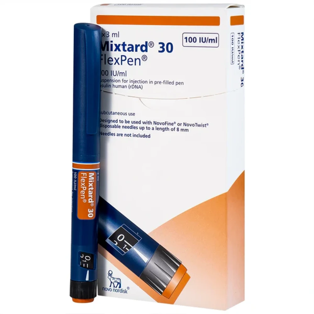 Mixtard 30/70 100mg Flexi pen Inj