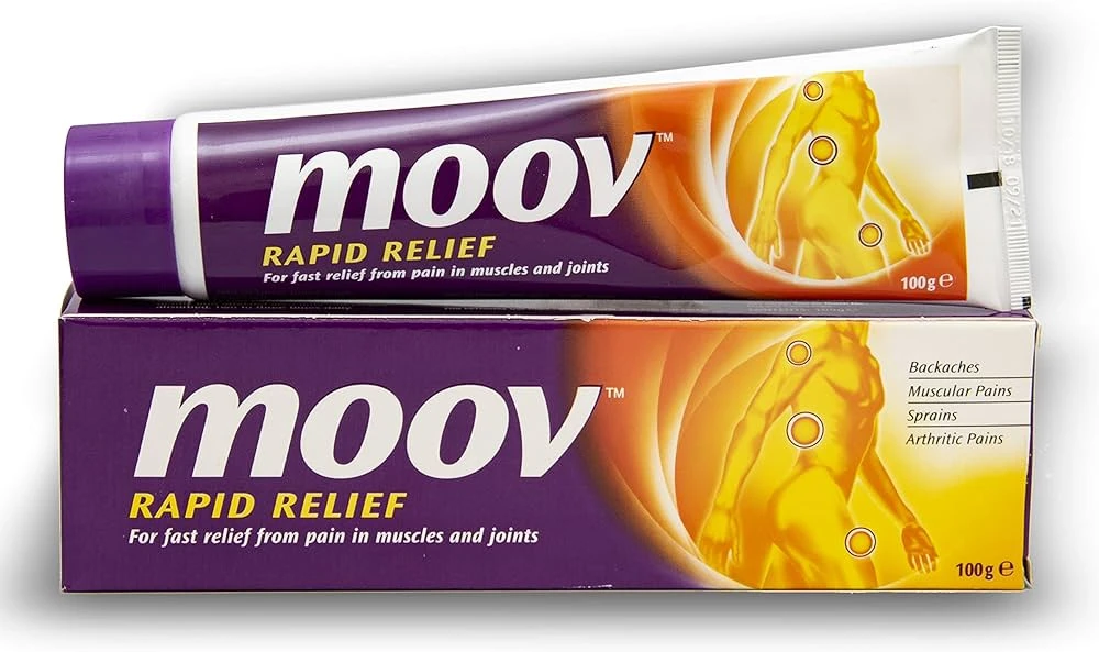 Moov Rapid Relief Cream for Pain In Muscles And Joints 100g