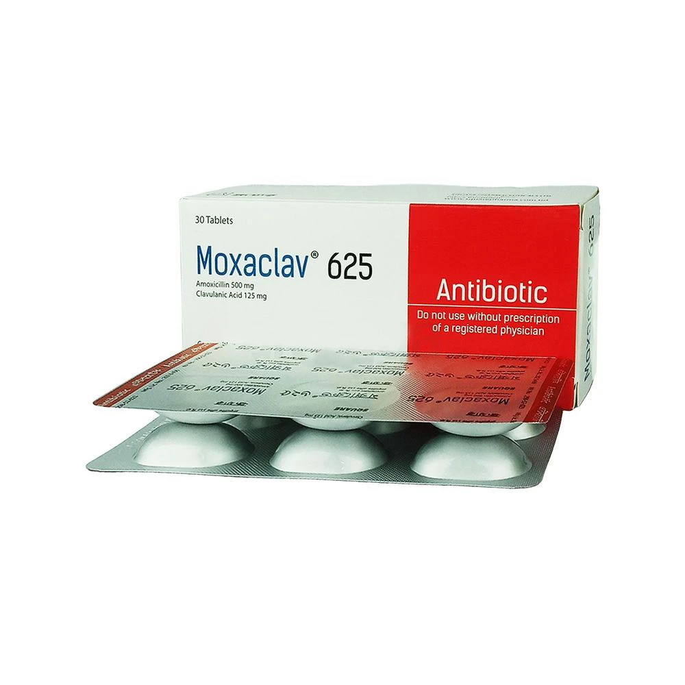 Moxaclav 625gm Tablet