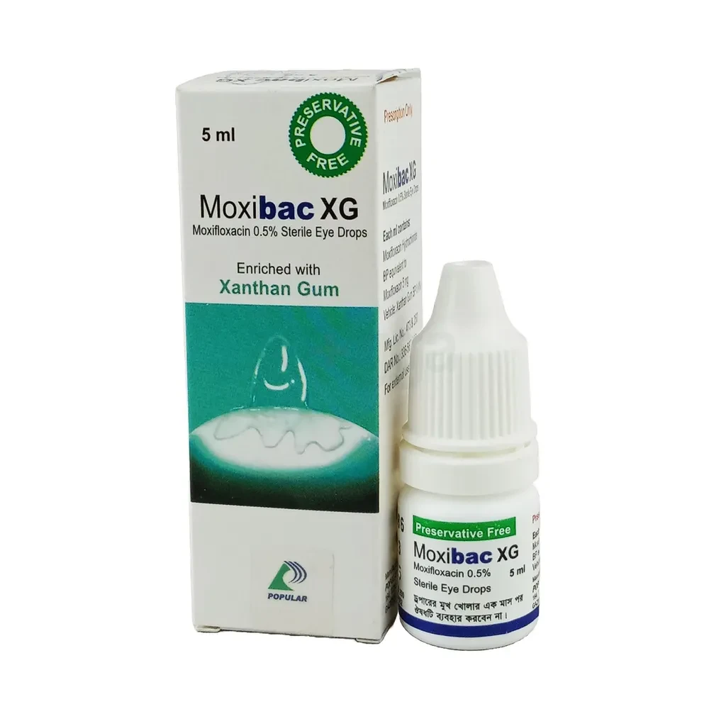 Moxibac XG Sterile Eye Drops 5ml