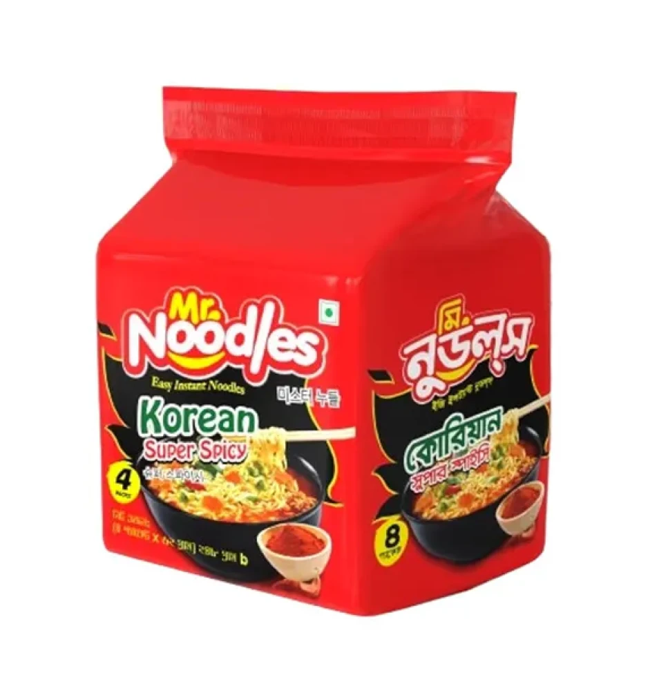 Mr. Noodles Korean Kimchi Raman 4pcs