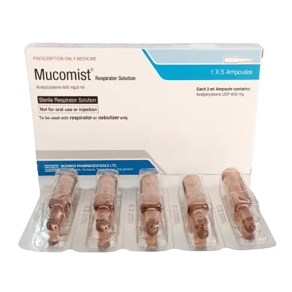 Mucomist 600 mg/3 ml