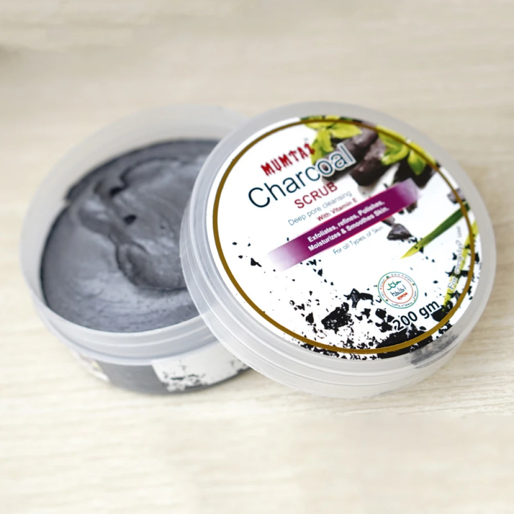 Mumtaz Charcoal Scrub 200g