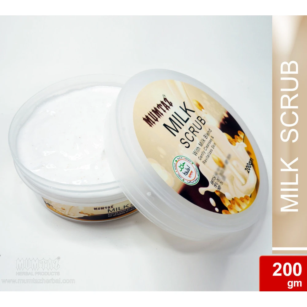 Mumtaz Milk Scrub 200gm