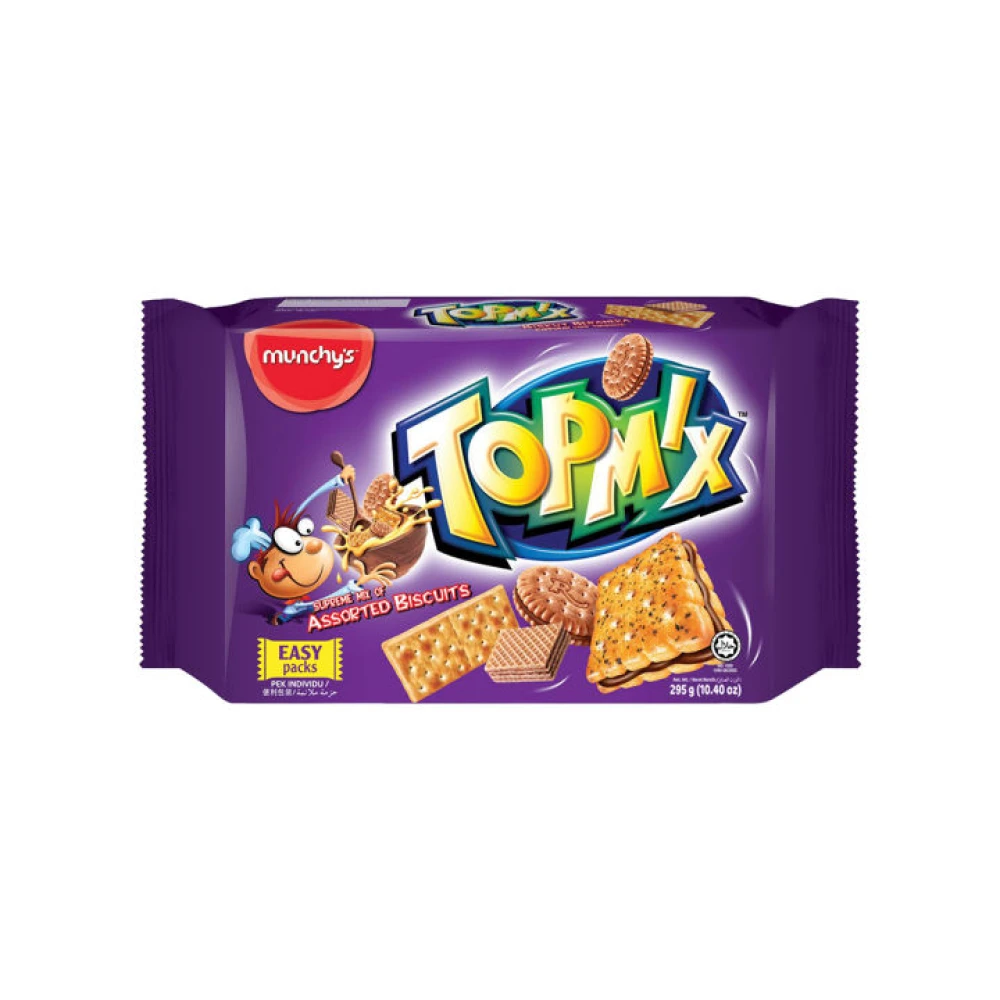 Munchy's Topm'x Assorted Biscuits 295g
