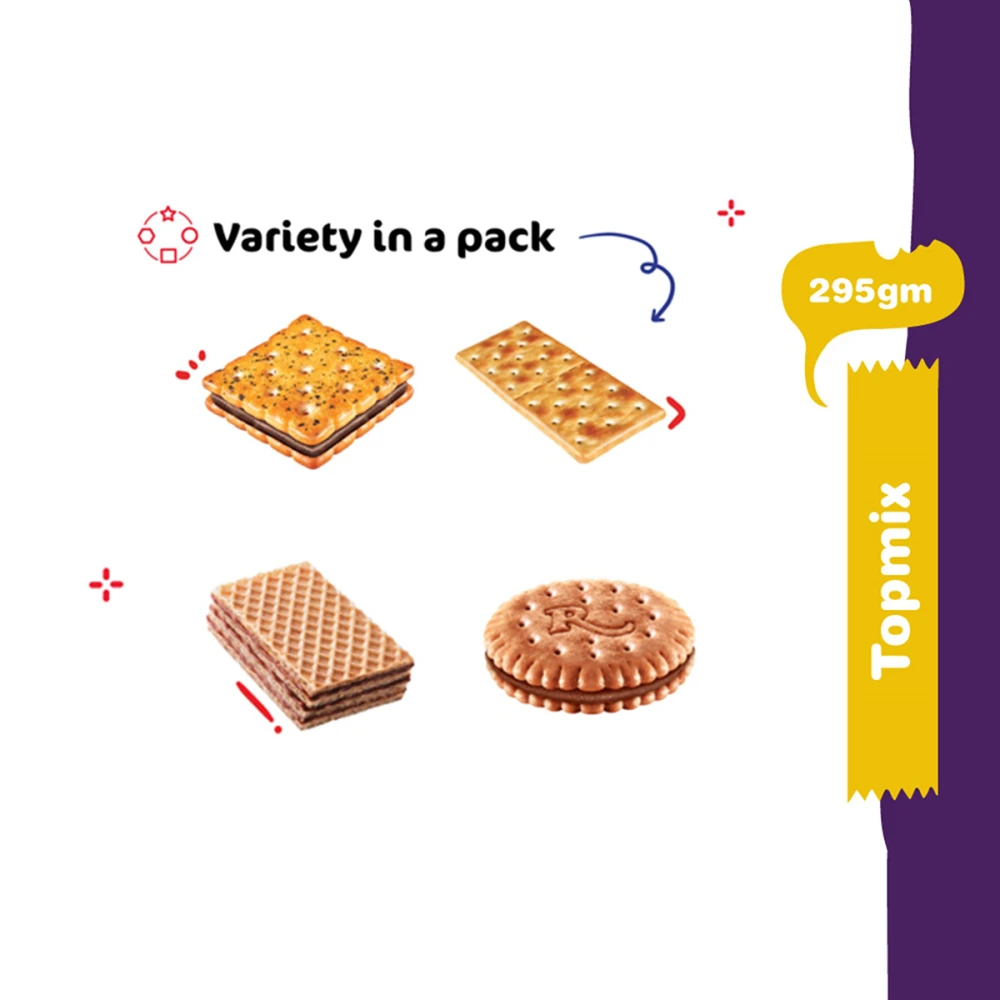 Munchy's Topm'x Assorted Biscuits 295g