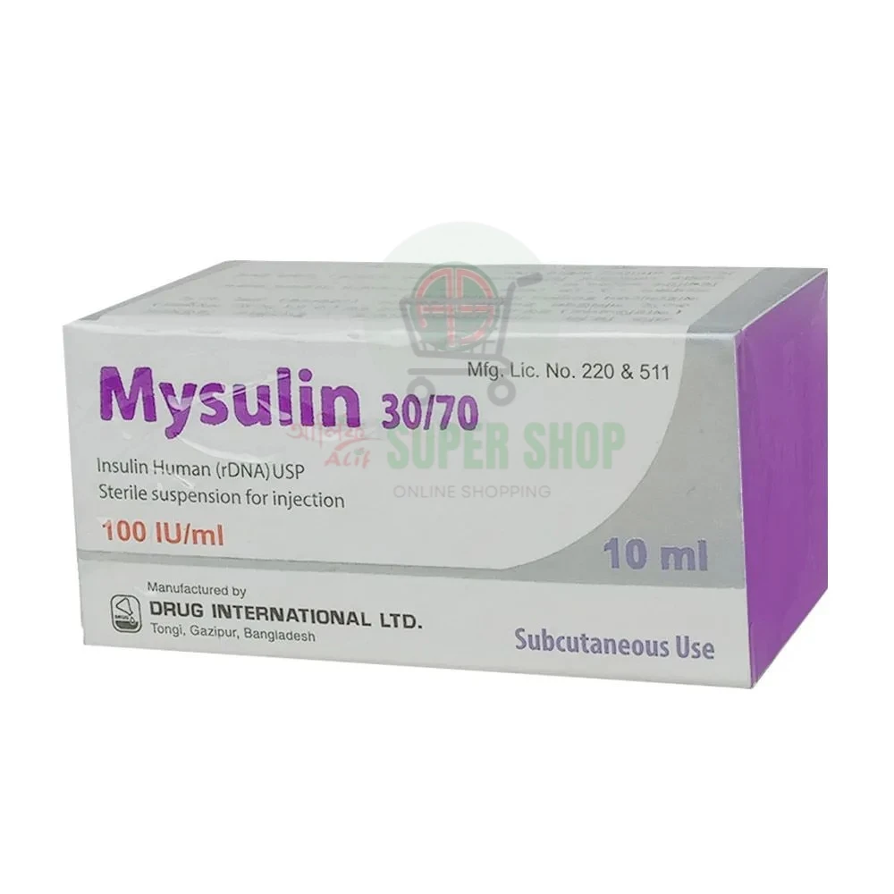 Mysulin 30/70 Vial Injection