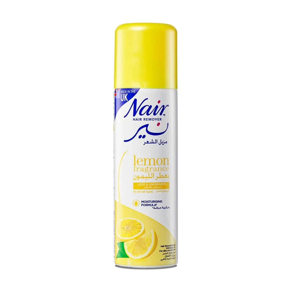 Nair Lemon Fragrance Hair Remover Spray 200ml