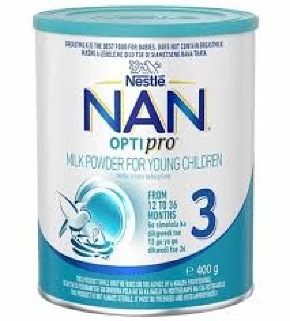 Nestle Nan 3 Optipro Baby Milk Growing up Formula  800g