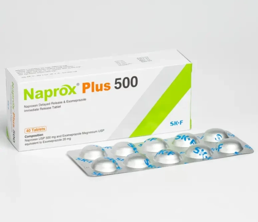 Naprox Plus 500 mg Tablet