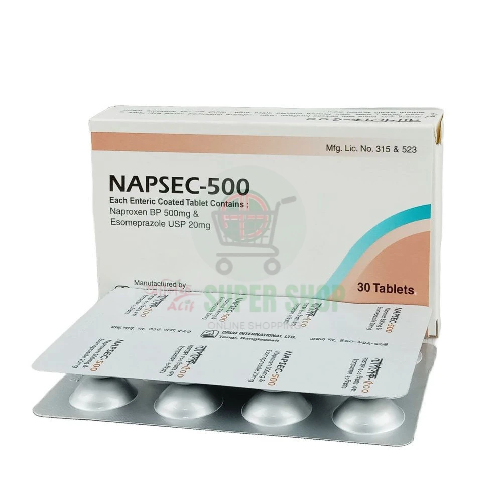 Napsec-500mg Tablet