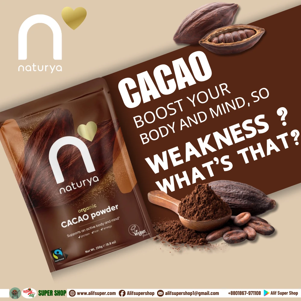 Naturya Organic Cacao Powder 250gm