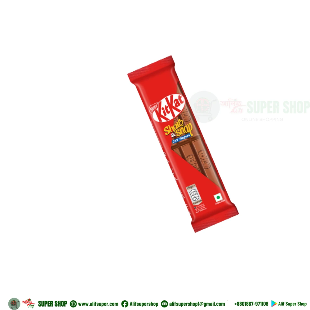 Nestle KitKat Share & Snap 2x3 Fingers Choco Coated Wafer Bars 57gm