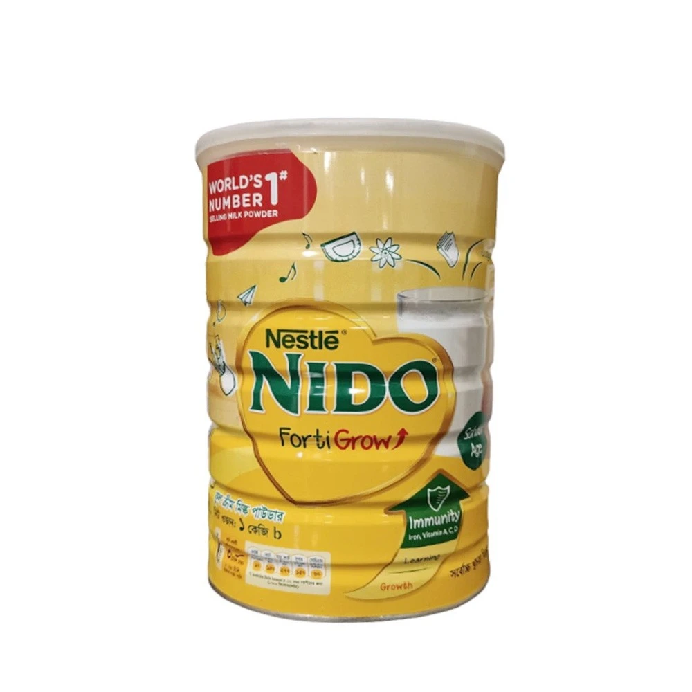 Nestle Nido Fortigrow Full Cream Milk Powder Tin 1kg