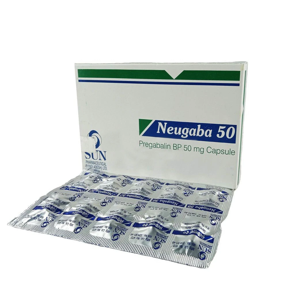 Neugaba 50mg Capsules