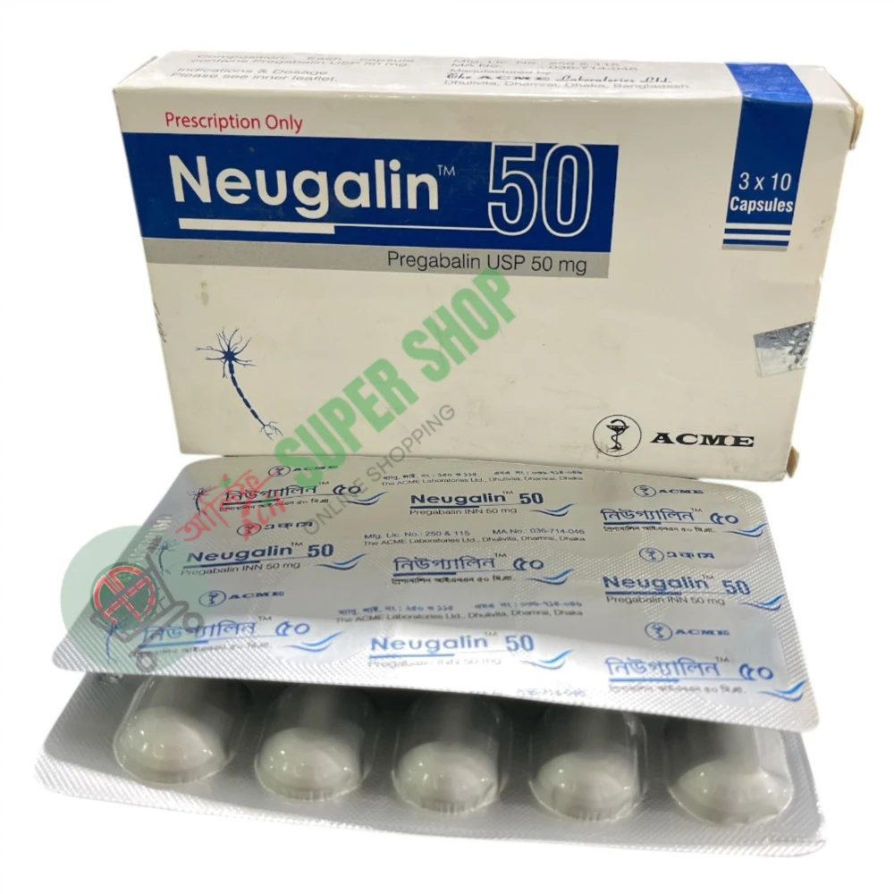 Neugalin 50 mg Capsules
