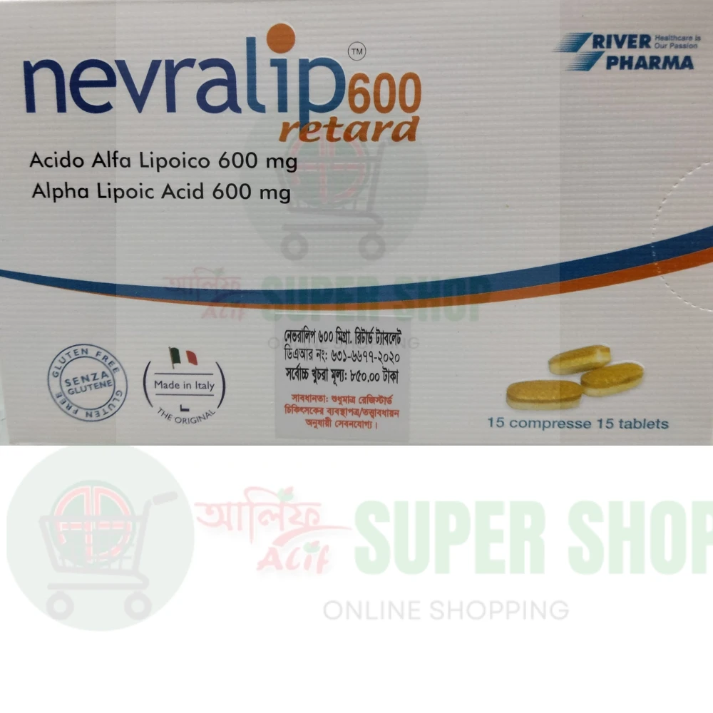 Nevralip Rtd 600mg Tablet