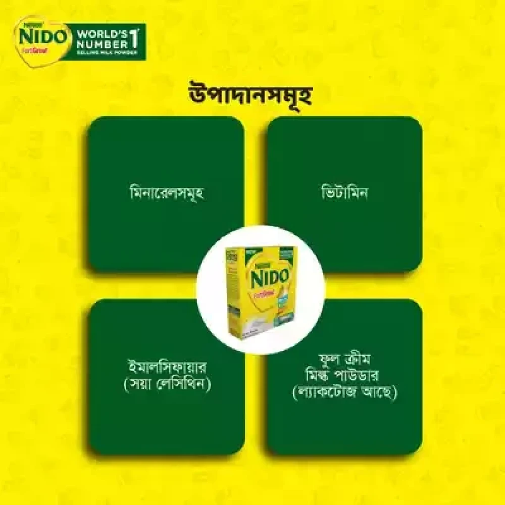 NIDO Fortigrow Full Cream Milk Powder 700g