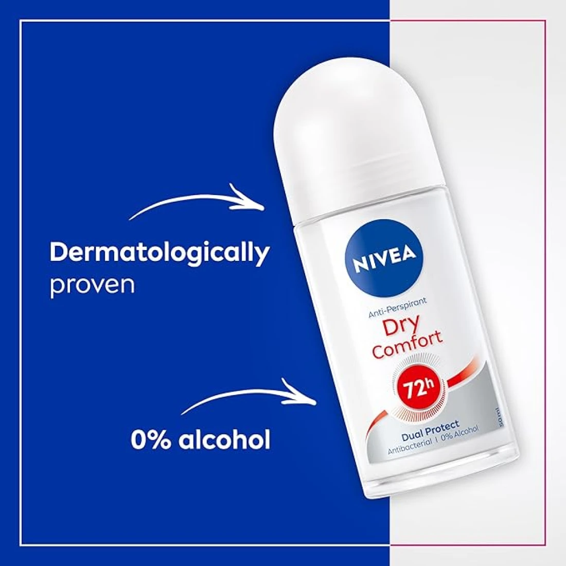 Nivea Deodorant Roll Dry Comfort 50ml