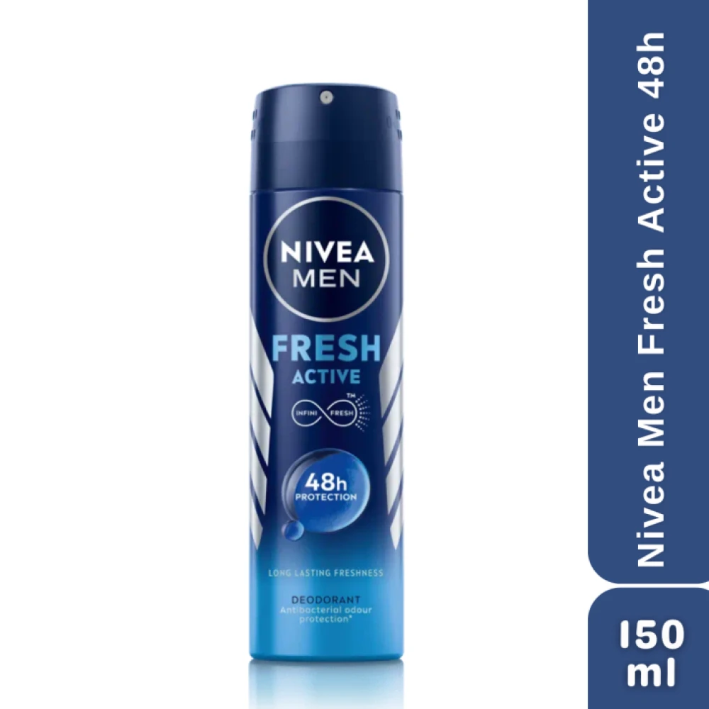 Nivea Men Body Spray Fresh Active 150ml