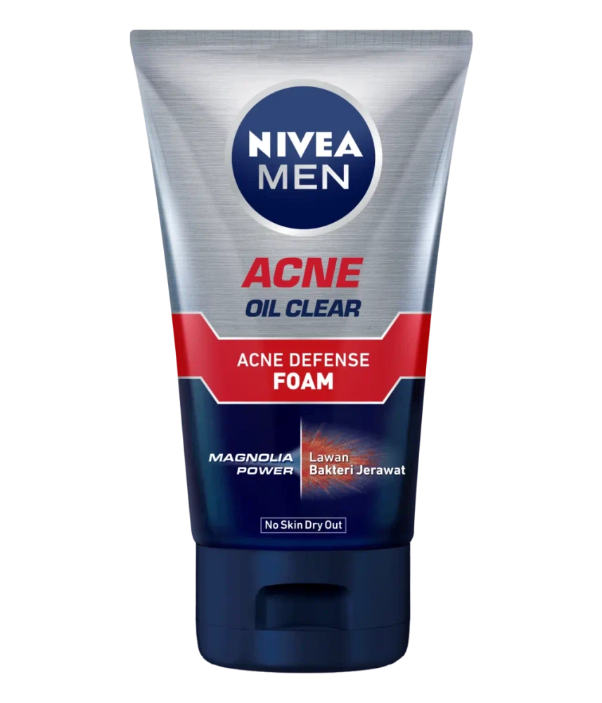 Nivea Men Acne Oil Clear Anti Acne Foam 100g