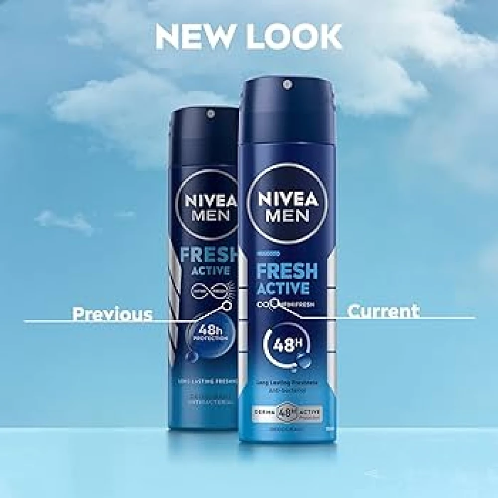 Nivea Men Body Spray Fresh Active 150ml