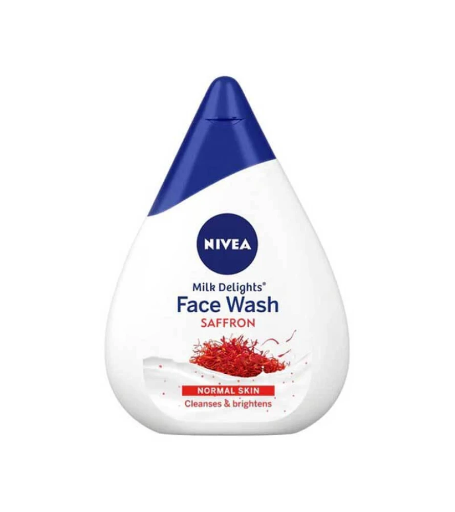 Nivea milk saffrom face wash 100ml