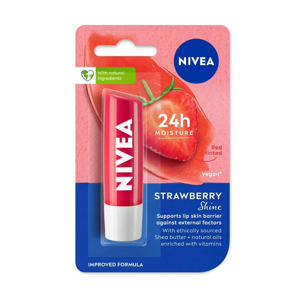 Nivea strawberry  Shine 4.8g