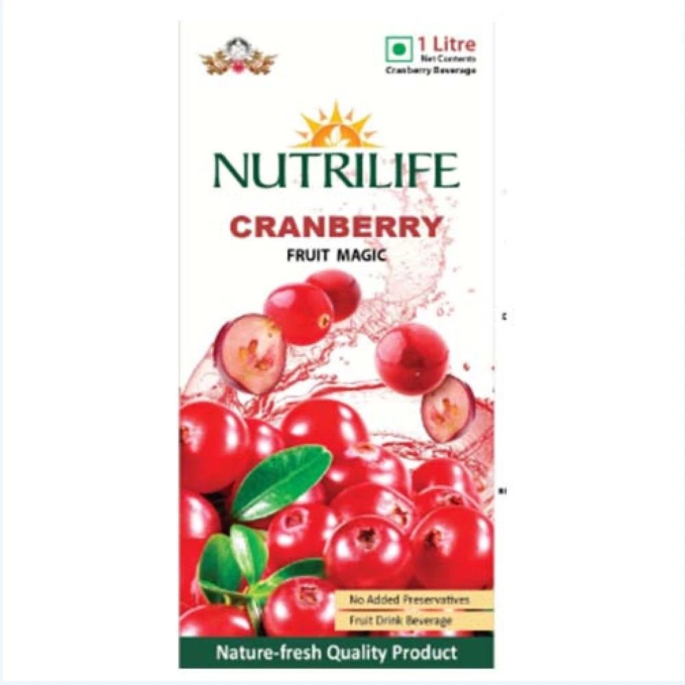 Nutrilife Cranberry Fruit Juice 1Litre
