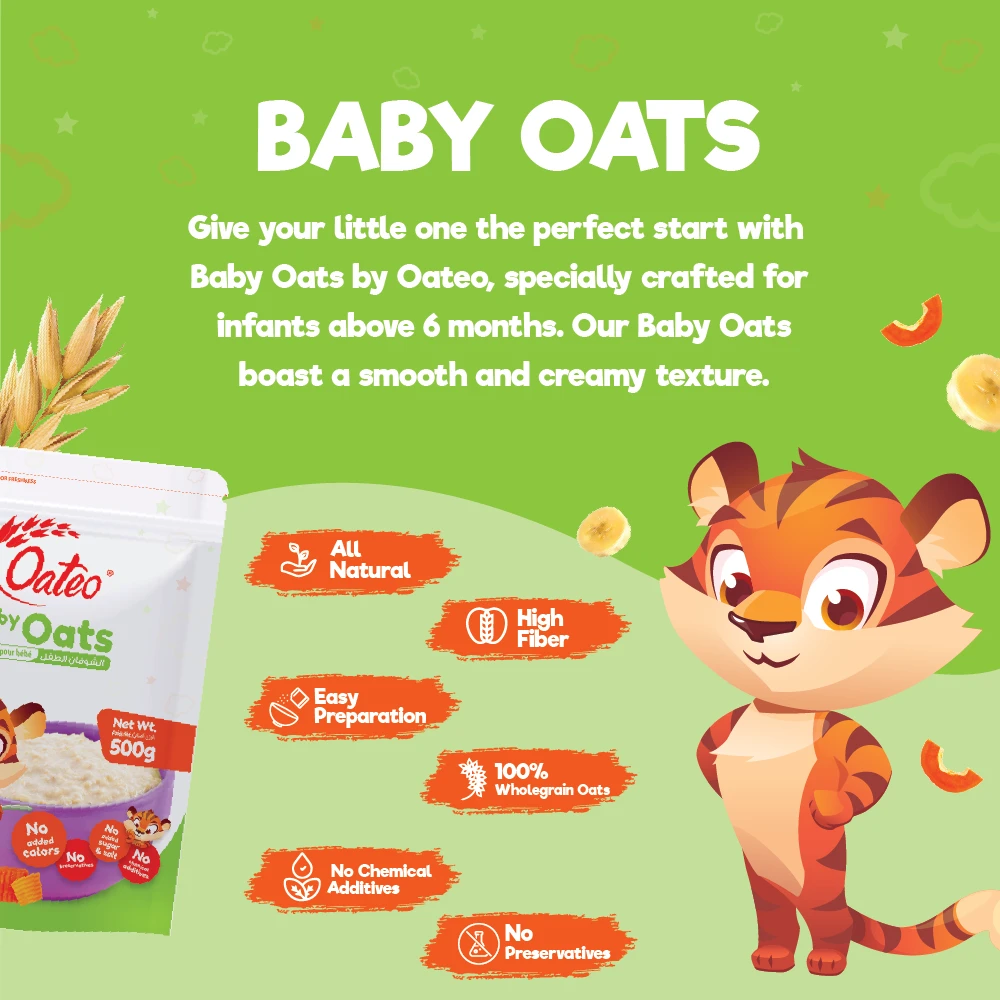 Oateo Baby Oats 500g