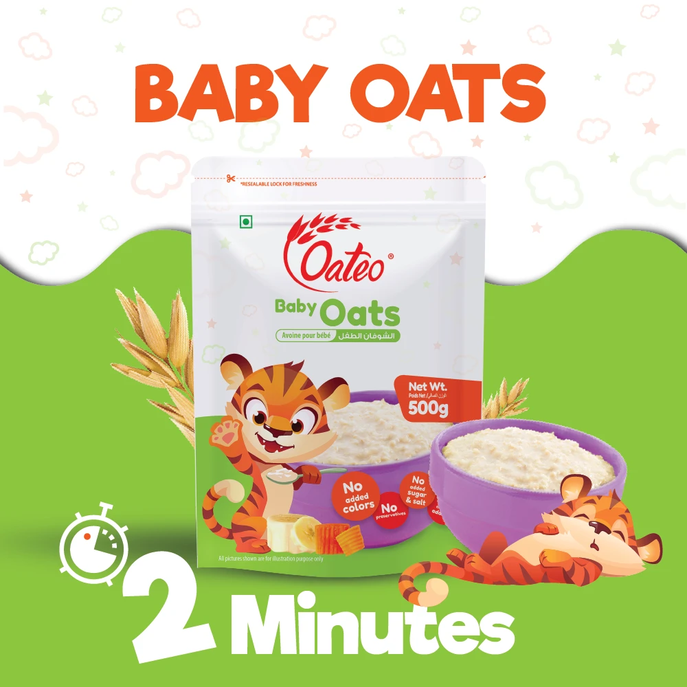 Oateo Baby Oats 500g