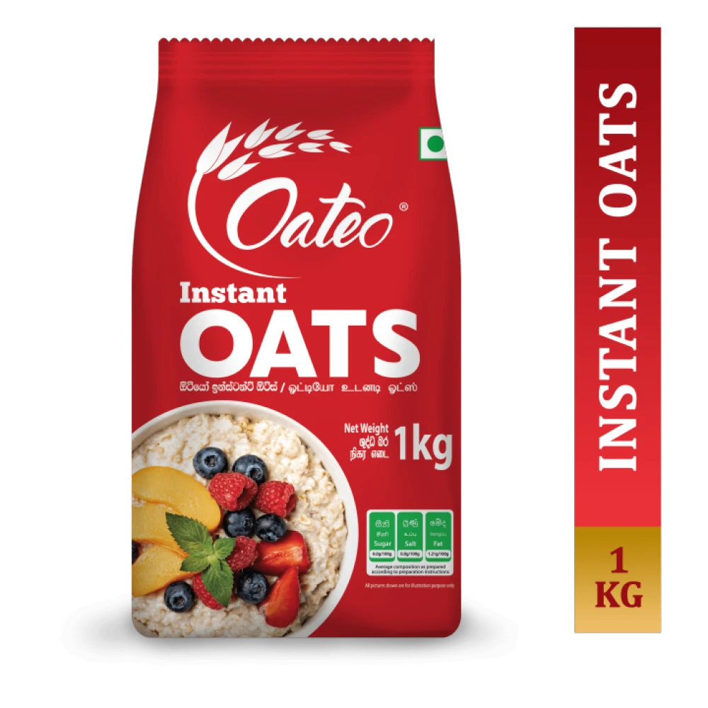 Oateo Instant Oats 1kg