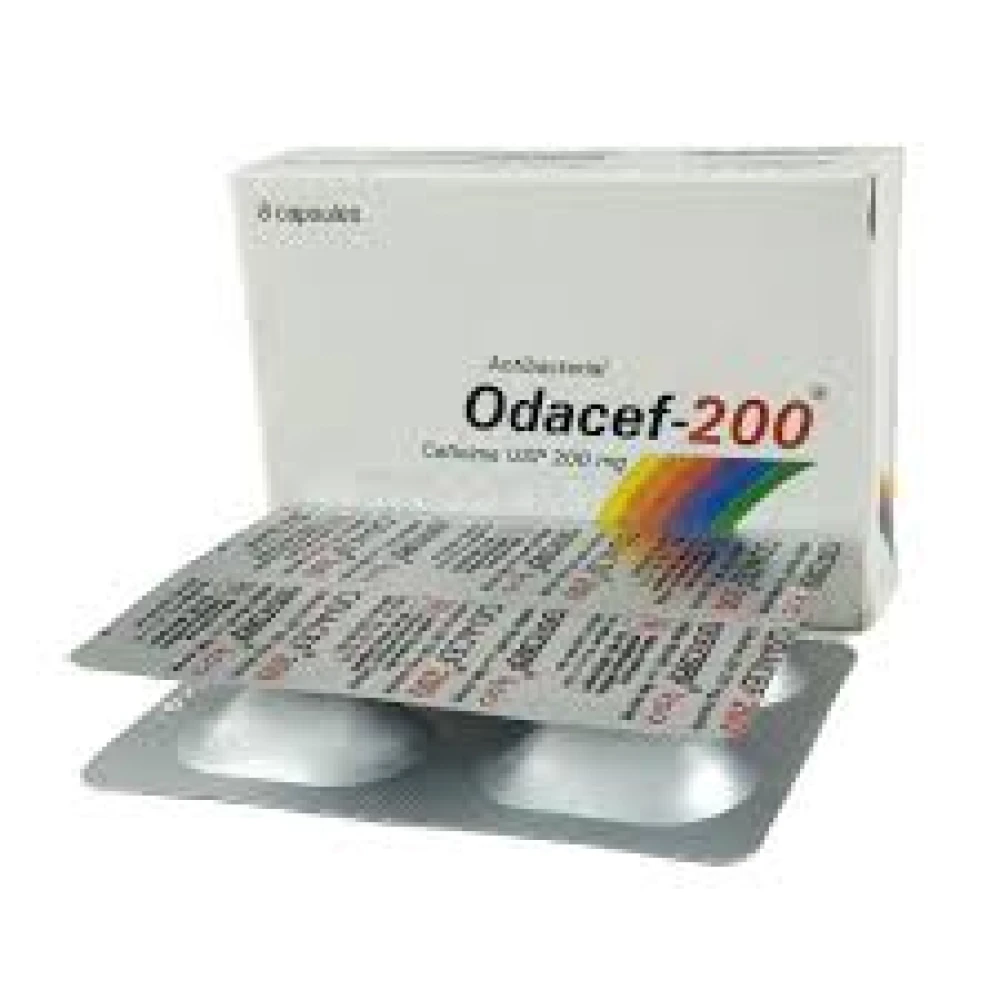 Odacef-200mg Capsules