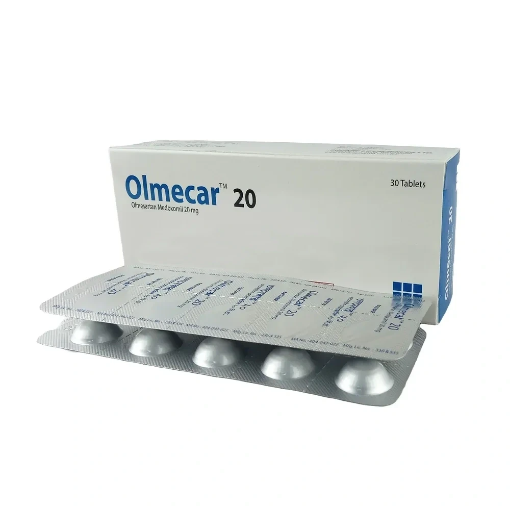 Olmecar 20 mg Tablet