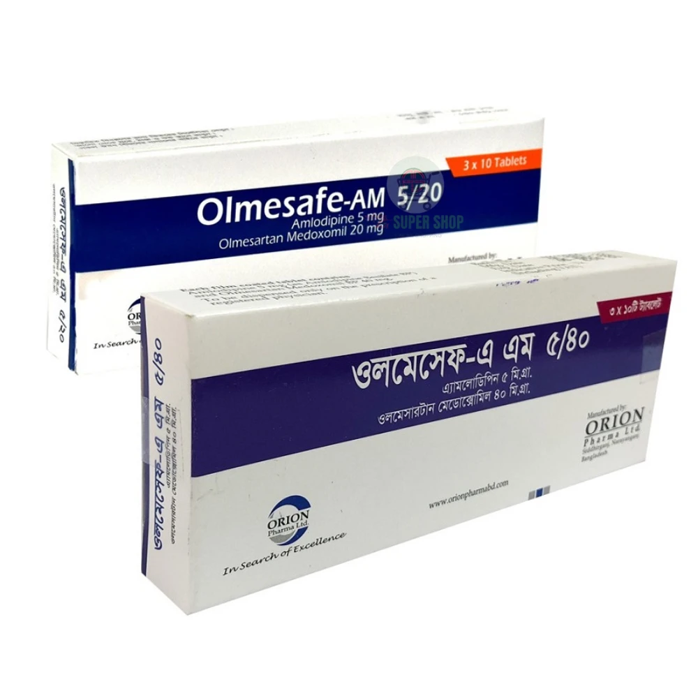 Olmesafe AM 5/40mg Tablet