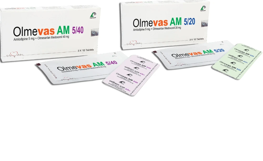 OLMEVAS AM 5/20mg Tablet