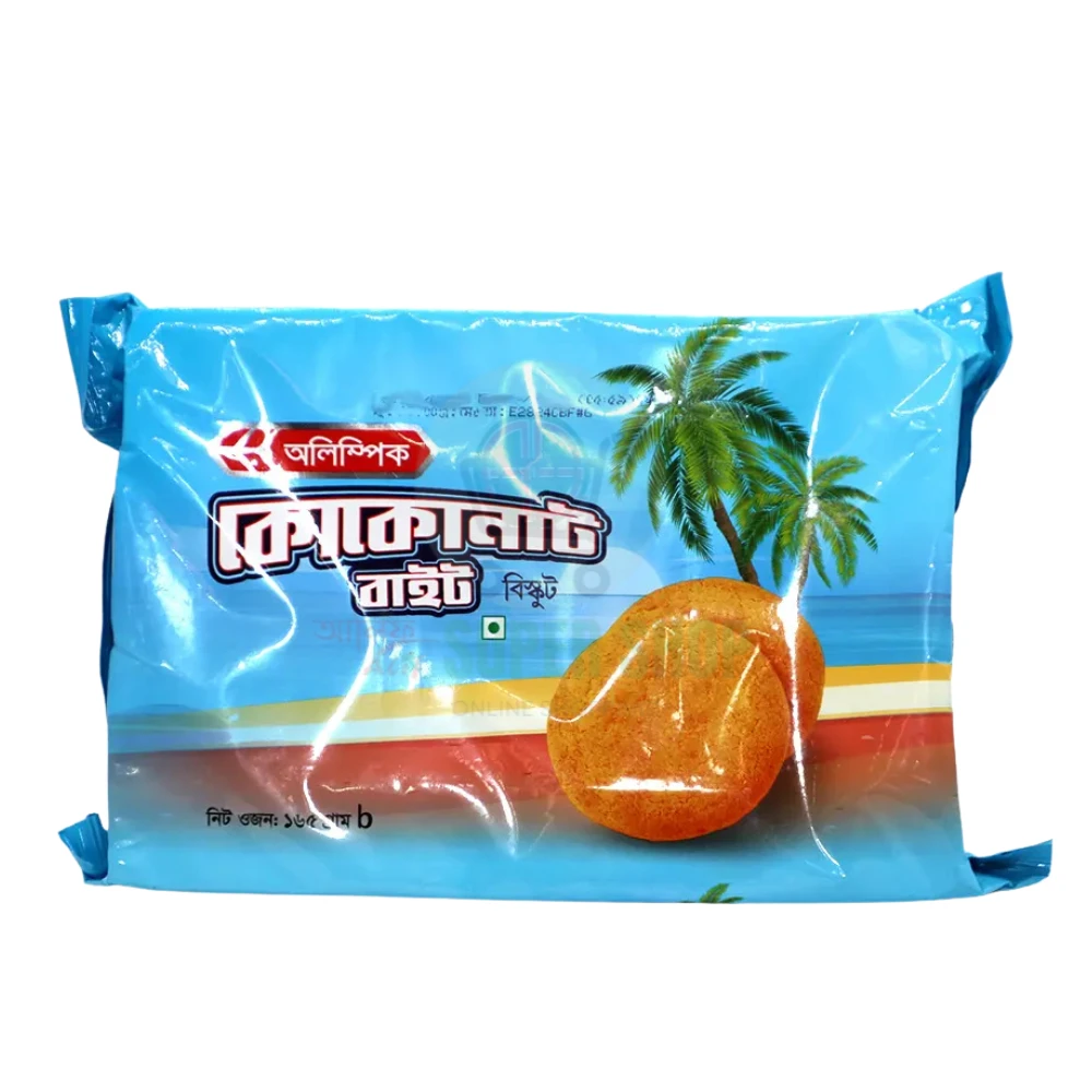 Olympic Coconut Bite Biscuits 165g