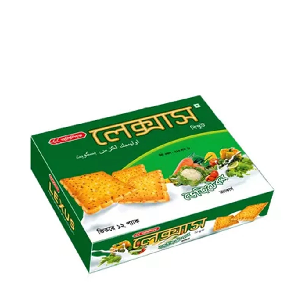 Olympic Lexus Vegetable Crackers Biscuits 216g