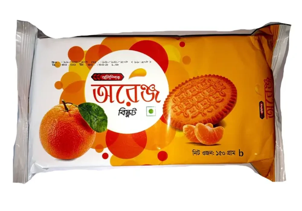 Olympic Orange Family Biscuits 140g