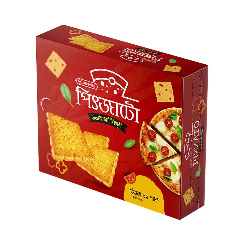 Olympic Pizzato Crackers Biscuits 216g